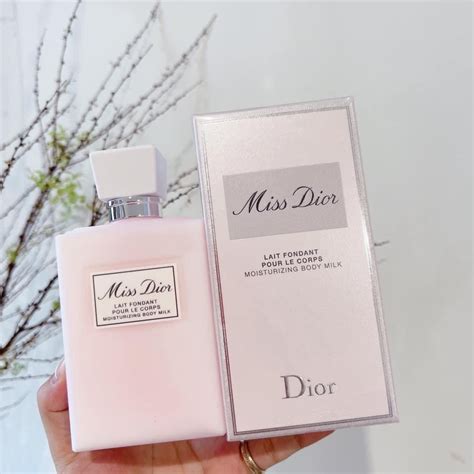 miss dior lait fondant